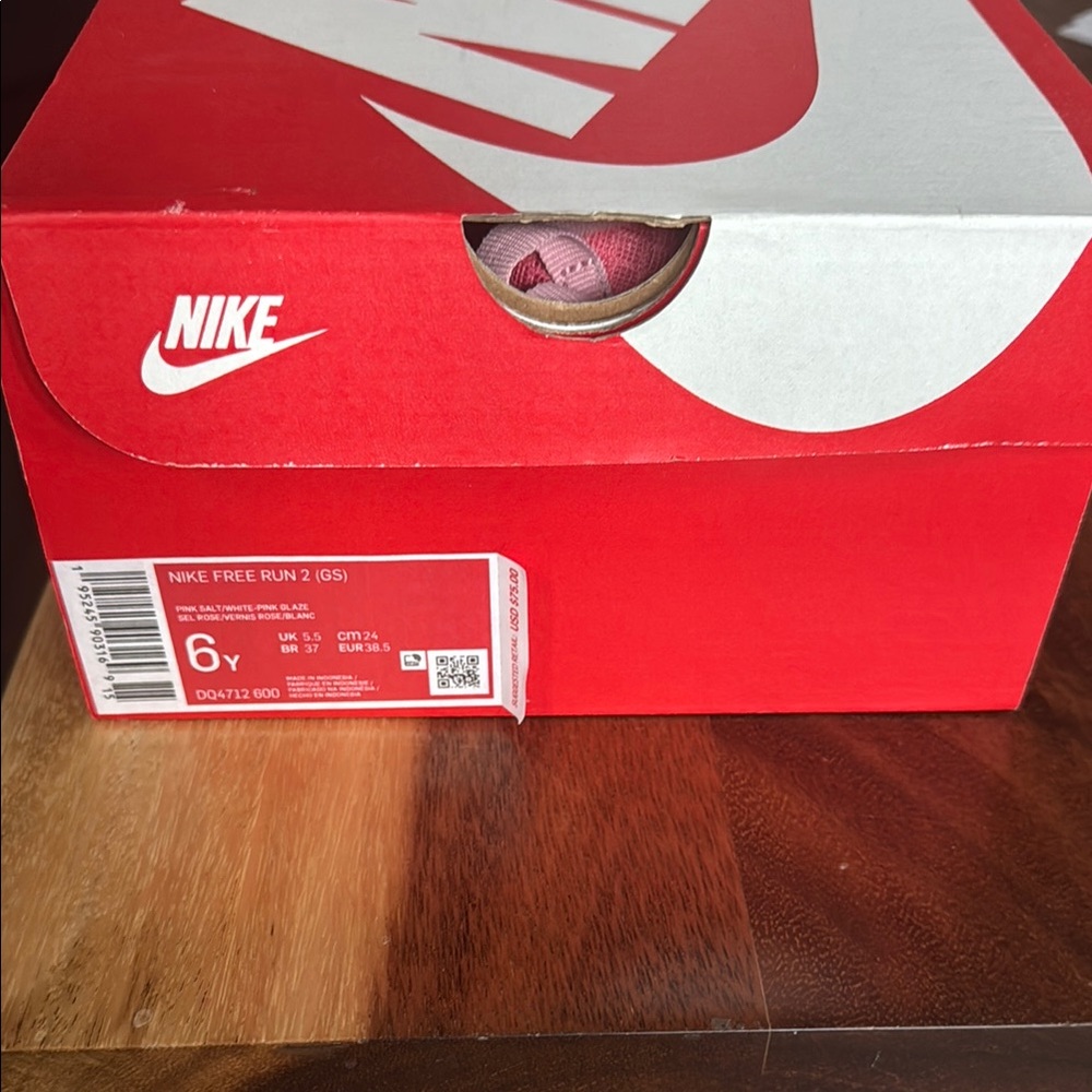 Nike NIB Pink Athletic Sneakers